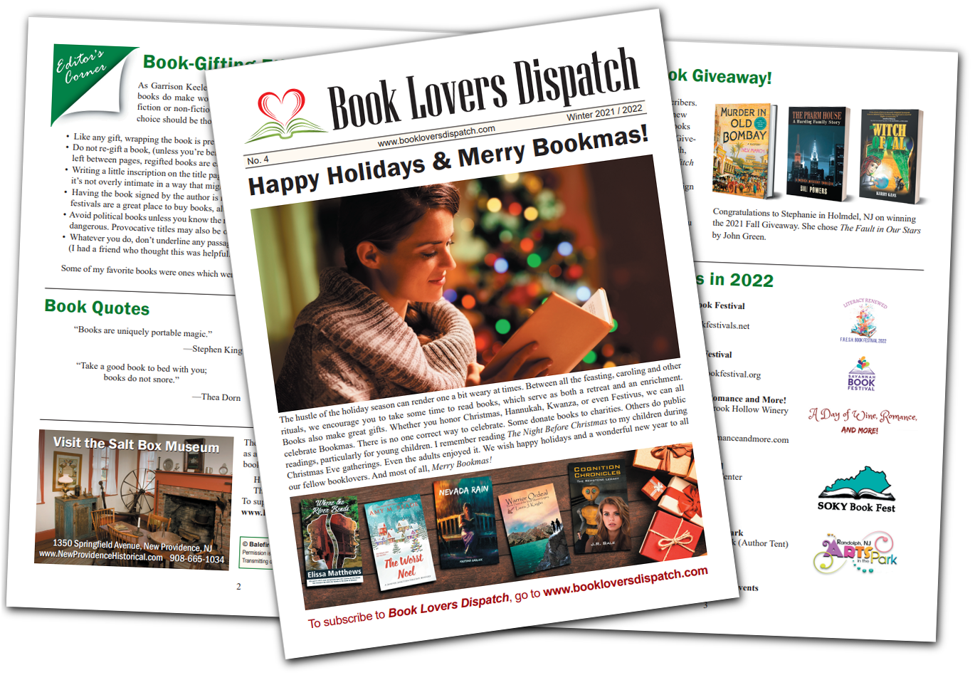 Book Lovers Dispatch newsletter